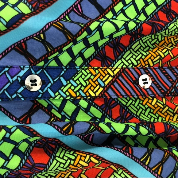 Mara Hoffman Dress - Button-front Tunic Cover Dress Size S Gorgeous! - Picture 7 of 8